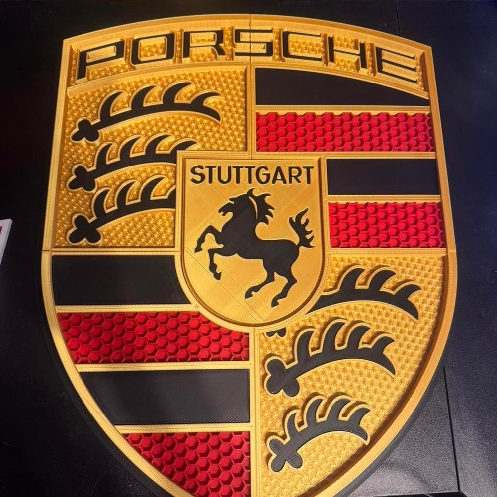 Large Porsche Wall Art